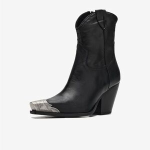 Free People Brayden Western Leather Boots